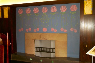 The fireplace The fireplace