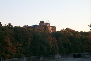 The Maximilianeum overlooking the Isar