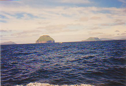 A typical island in the Faroes