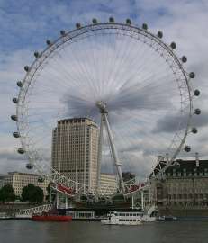 The British Airways London Eye, aka Millenium Wheel