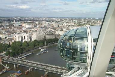 Looking down on the next capsule