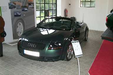 Audi TT roadster convertible