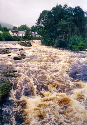 Picture of the Falls of Dochart