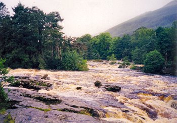 Picture of the Falls of Dochart