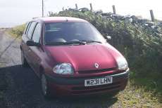 Picture of a red car