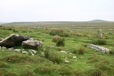 Picture giving an idea of the stone circle