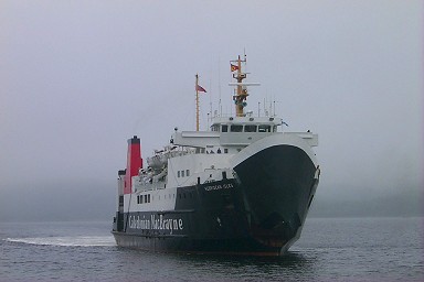 Picture of a ferry coming in