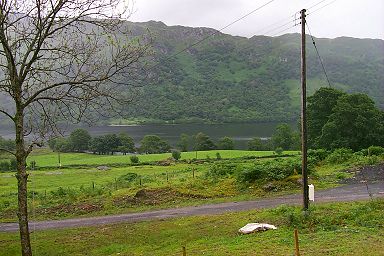 Picture of the view over Loch Lomond from Ardvorlich House