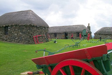 Picture of tools at the Skye Museum of Island Life