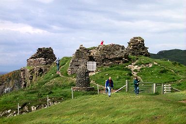 Picture of castle ruins
