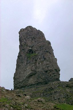 Picture of the Old Man of Storr, a rock column