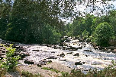 Picture of waterfalls and rapids