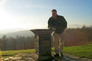 Picture of Armin at the visitor centre