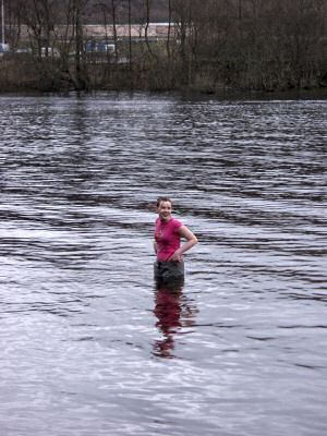 Picture of girl in water