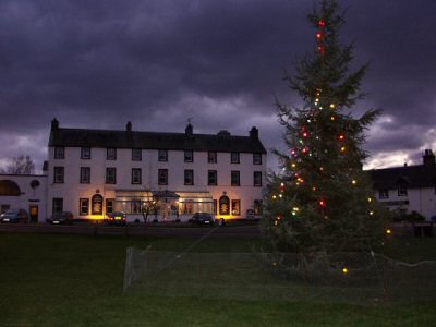 Picture of a Christmas tree in Inveraray