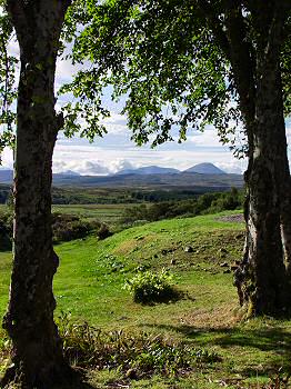 Picture of the view to the Cuillins