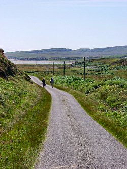 Picture of the road to The Strand