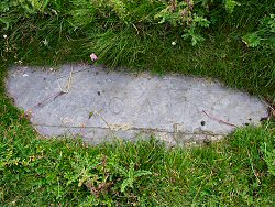 Picture of a grave slab