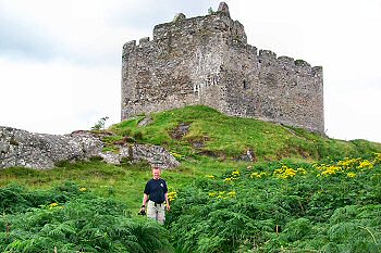 Picture of Armin at Castle Tioram