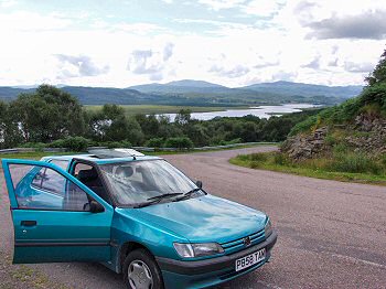 Picture of a view over Loch Shiel