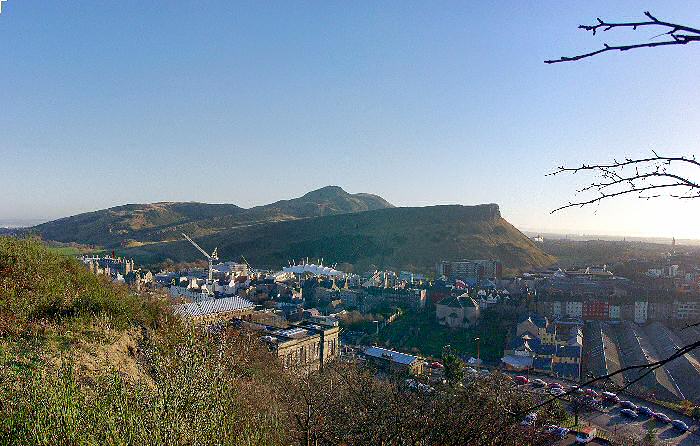 Picture of Arthur's Seat and Salisbury Crags