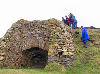 Picture of the ruins of a kiln