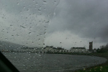 Picture of Inveraray in the rain