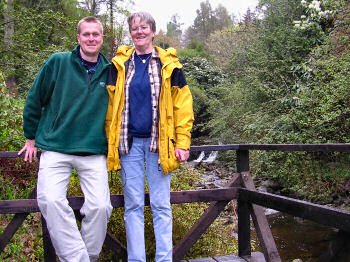 Picture of us on a viewing platform