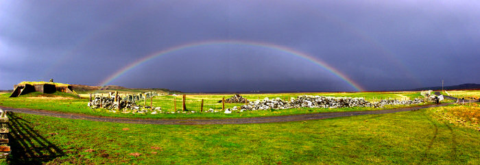 Picture of a rainbow