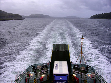 Picture of a view from the ferry