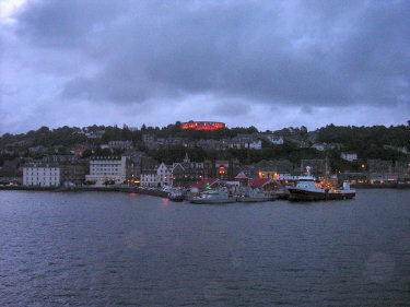 Picture of Oban from the ferry