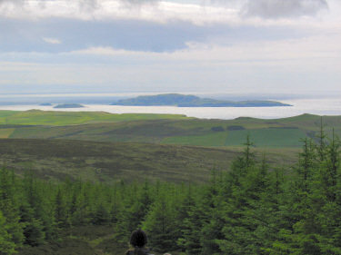 Picture of a view over the Sound of Sanda