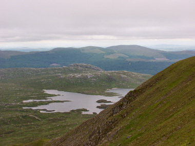 Picture of Loch Enoch seen from The Merrick