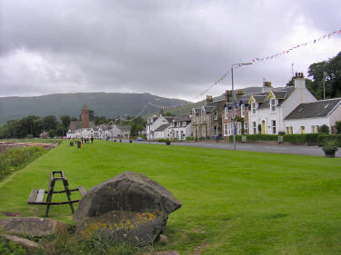 Picture of the promenade in Lamlash