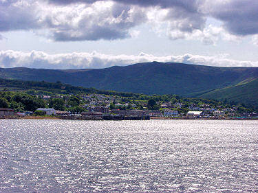 Picture of Brodick from the ferry