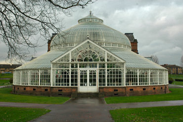Picture of the winter garden at the People's Palace