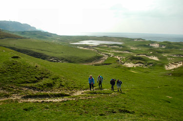 Picture of the dunes, looking south west