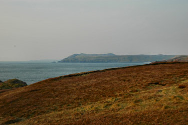 Picture of a view over Lossit Bay towards Lossit Point