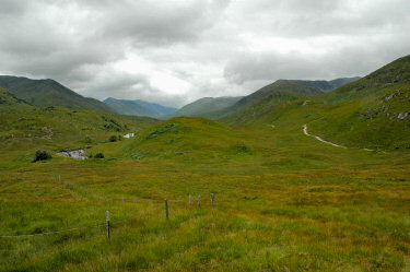 Picture of a view into a glen