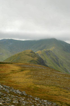 Picture of a mountain ridge