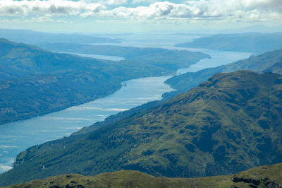 Picture of a view over Loch Long