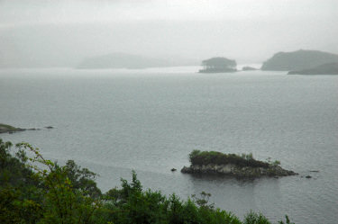 Picture of a misty loch