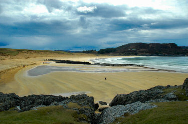 Picture of a view over a beach