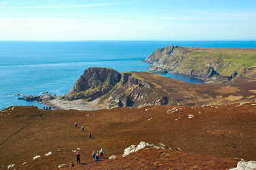 Picture of a view over the Mull of Oa and surrounding coastline