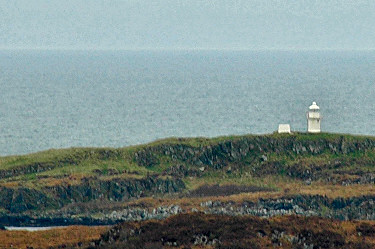 Picture of a small lighthouse (Eilean a'Chuirn lighthouse)