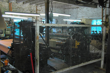 Picture of old weaving looms