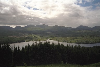 Picture of the view over Loch Garry