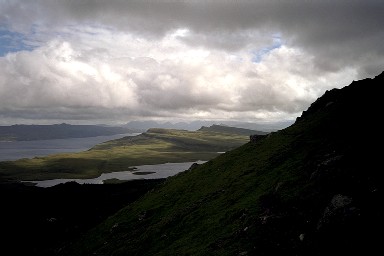 Picture of the view from the Old Man of Storr