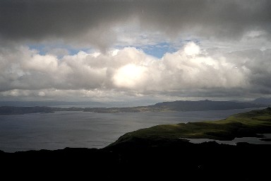 Picture of the view from the Old Man of Storr