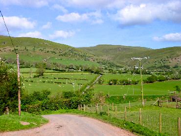 Picture of the valley around the riding centre